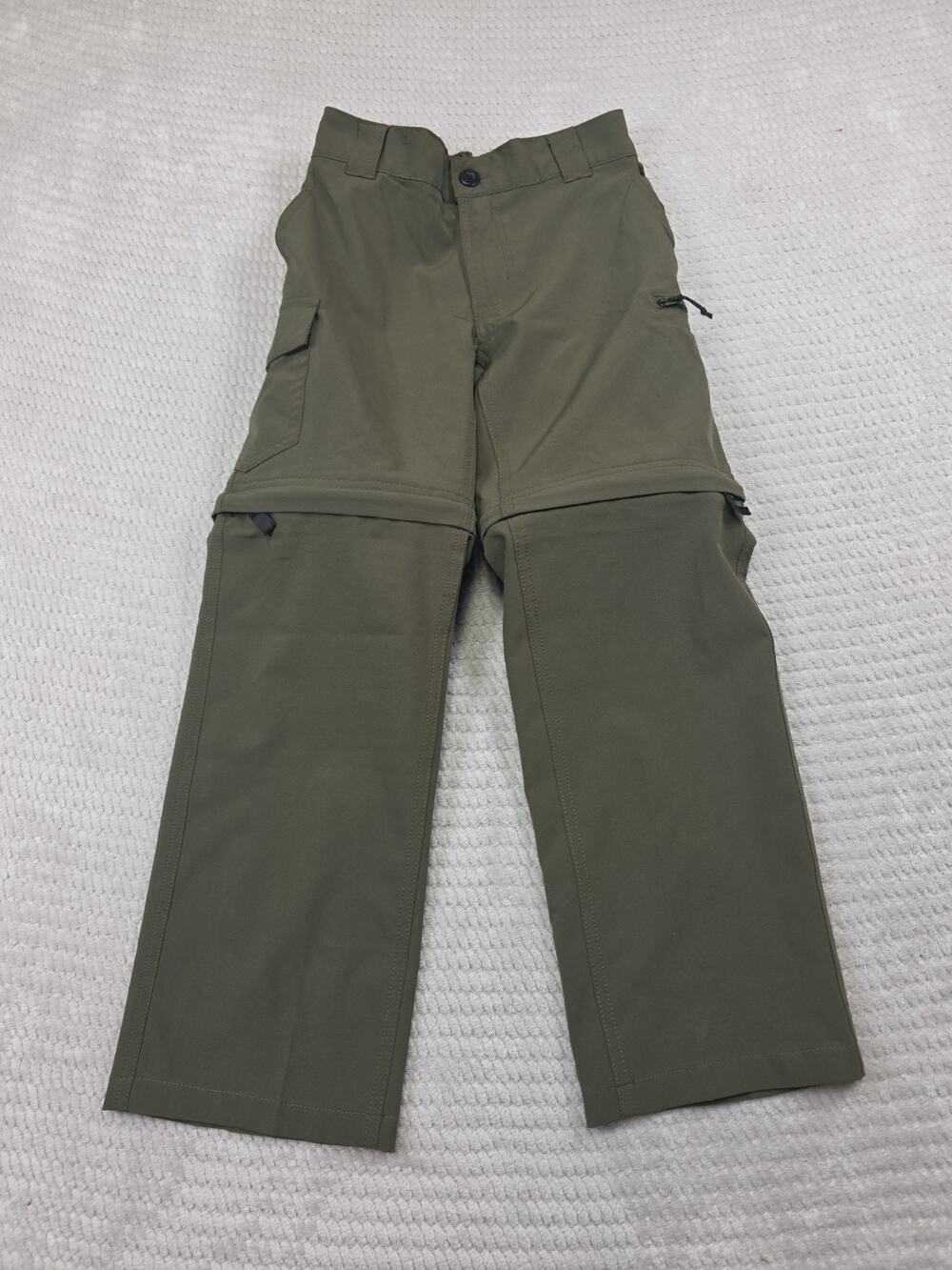 Magellan Pants Boys Small 8 Convertible Shorts Water Repellent Fish Gear